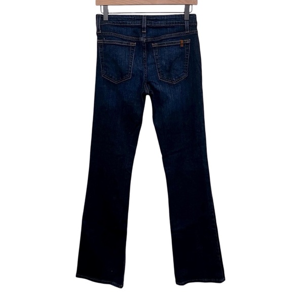 JOE’S Jeans Dark Indigo Wash Boot Cut Mud Rise Jeans Size 27 - Picture 2 of 11